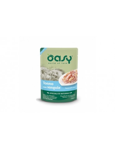 OASY CAT BUSTA SPECIALITA' TONNO CON VONGOLE 70GR