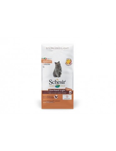 SCHESIR CAT STERILIZED POLLO 10KG