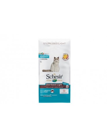 SCHESIR CAT STERILIZED PESCE 10KG