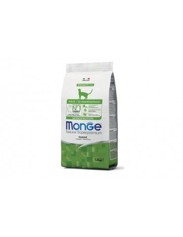 MONGE NATURAL SUPERPREMIUM CAT CONIGLIO 1,5KG