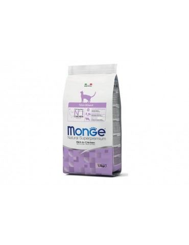 MONGE NATURAL SUPERPREMIUM STERILISED POLLO 10KG