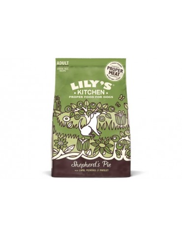 LILLY'S KITCHEN DOG ADULT GRAIN FREE AGNELLO E PREZZEMOLO 12KG