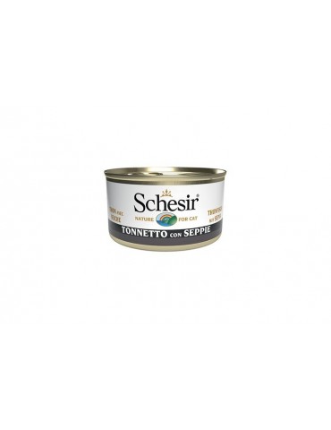 SCHESIR CAT JELLY TONNETTO CON SEPPIE 85GR