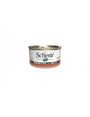 SCHESIR CAT JELLY TONNETTO CON ZUCCA 85GR