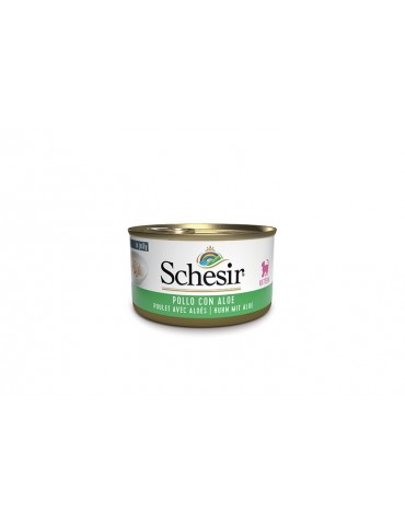 SCHESIR CAT KITTEN JELLY POLLO E ALOE 85GR