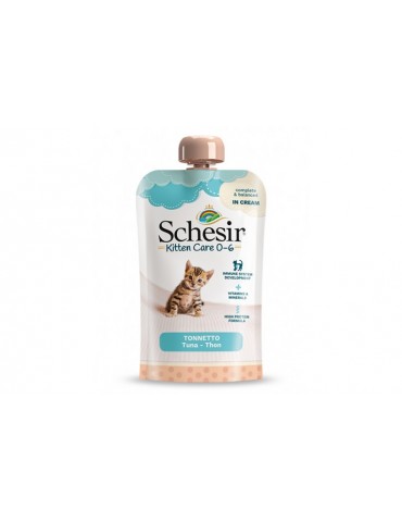 SCHESIR KITTEN IN CREMA TONNO 150GR