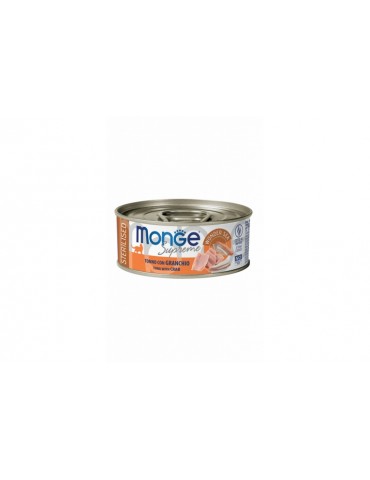 MONGE SUPREME STER. TONNO E GRANCHIO 80GR