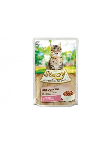 STUZZY CAT ADULT PROSCIUTTO 85GR