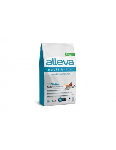 ALLEVA EQUILIBRIUM DOG ADULT SENSITIVE MIN/MED PESCE OCEANICO 2KG