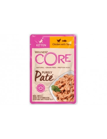 WELLNESS CORE PATE' KITTEN 85GR