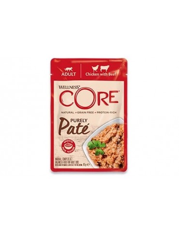 WELLNESS CORE PATE' POLLO E MANZO 85GR