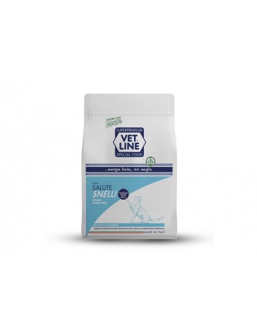 VETLINE CAT SALUTE SNELLI MAIALE GRAIN FREE 800GR