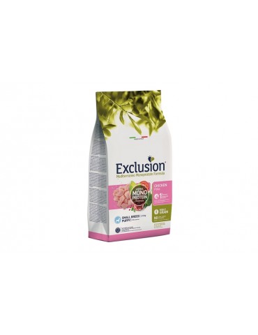 EXCLUSION MONOPROTEIN PUPPY SMALL POLLO 2KG