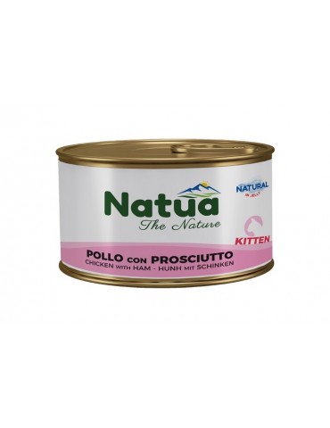 NATUA KITTEN POLLO CON PROSCIUTTO IN JELLY 85GR