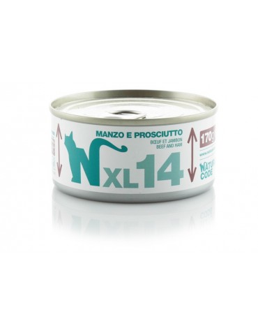 NATURAL CODE XL14 MANZO E PROSCIUTTO 170GR