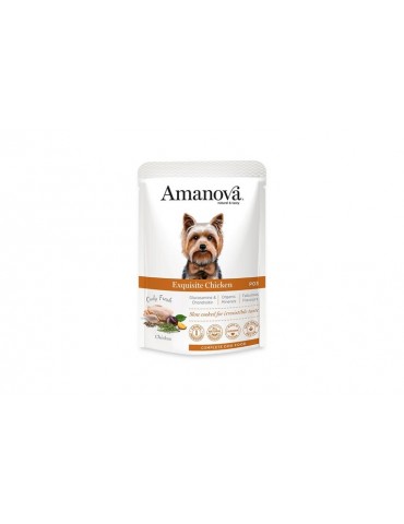 AMANOVA POUCH EXQUISITE POLLO 100GR