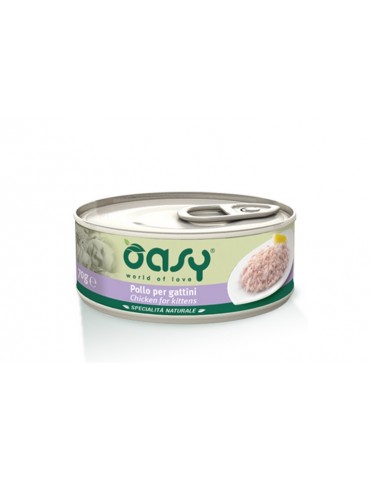 OASY CAT SPECIALITA' LATTINA POLLO PER GATTINI 70GR