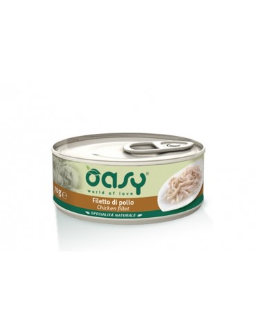 OASY CAT SPECIALITA' LATTINA FIL. POLLO 70GR