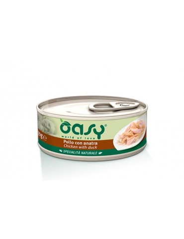 OASY CAT SPECIALITA' LATTINA POLLO CON ANATRA 70GR