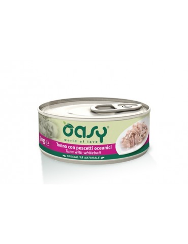 OASY CAT SPECIALITA' LATTINA TONNO CON PESC. OCEANICI 70GR