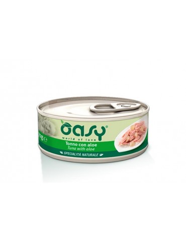 OASY CAT SPECIALITA' LATTINA TONNO CON ALOE 70GR