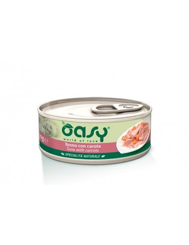 OASY CAT SPECIALITA' LATTINA TONNO CON CAROTE 70GR