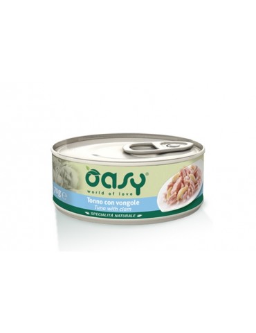 OASY CAT SPECIALITA' LATTINA TONNO CON VONGOLE 70GR