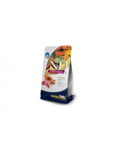 FARMINA CAT ND TROPICAL NEUTERED AGNELLO 4KG+1KG