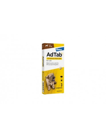 ELANCO ADTAB 3 COMPRESSE PER CANI 1,3KG-2,5KG