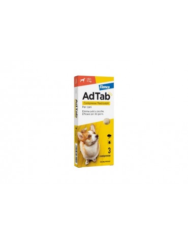 ELANCO ADTAB 3 COMPRESSE PER CANI 5,5KG-11KG