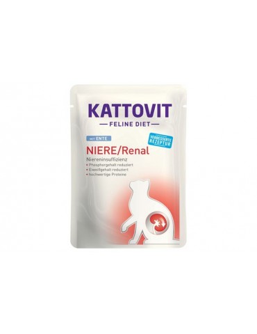 KATTOVIT DIET CAT BUSTA RENAL ANATRA 85GR