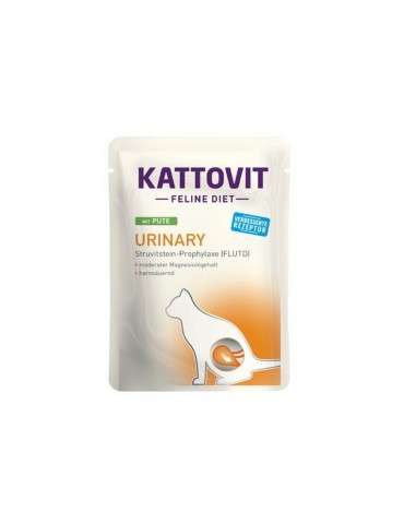 KATTOVIT DIET CAT BUSTA URINARY TACCHINO 85GR