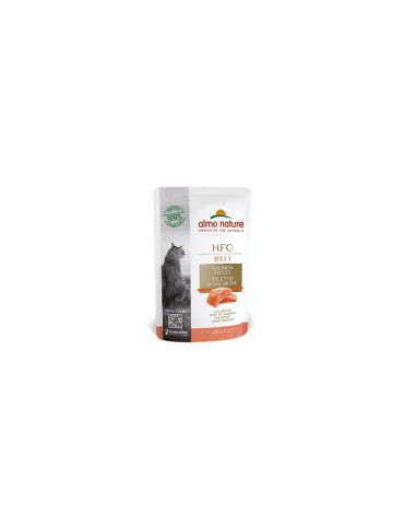 ALMO NATURE HFC CAT JELLY FILETTO DI SALMONE 55GR