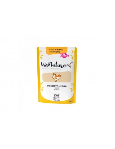 WENATURE CAT BUSTA KITTEN POLLO 70GR