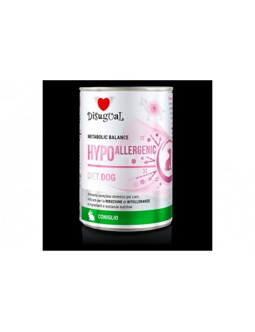 DISUGUAL DIET DOG HYPOALLERGENIC CONIGLIO 400GR