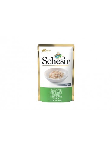 SCHESIR CAT BUSTA JELLY ADULT FILETTI DI POLLO 85GR