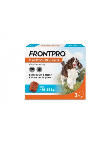 FRONTPRO COMPRESSE ANIPARASSITARIE PER CANI 10-25KG