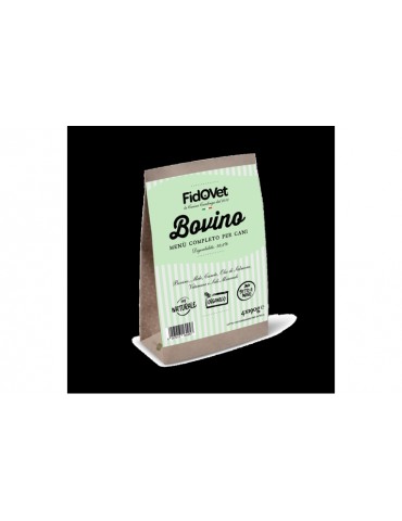 FIDOVET MENU' FRESCO BOVINO 4X190GR