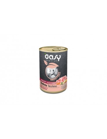 OASY DOG GRAIN FREE ADULT M/L TACCHINO 400GR