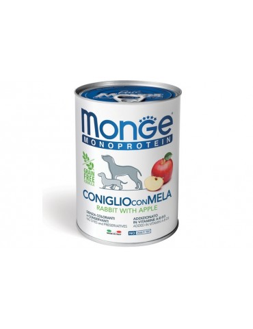 MONGE MONOPROTEICO CONIGLIO E MELA 400GR