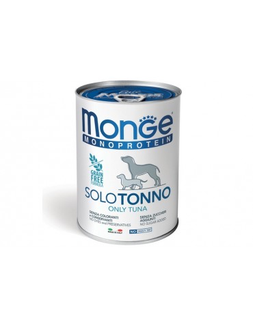 MONGE MONOPROTEICO SOLO TONNO 400GR