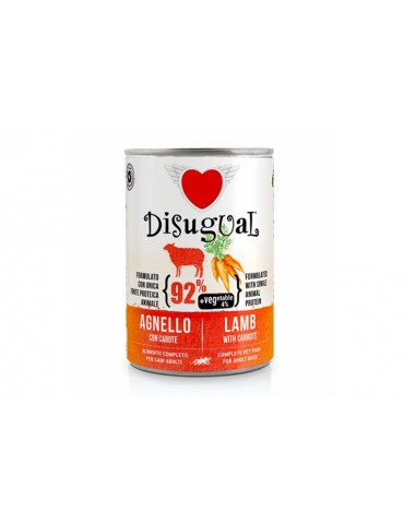 DISUGUAL VEGETABLE AGNELLO E CAROTE 400GR