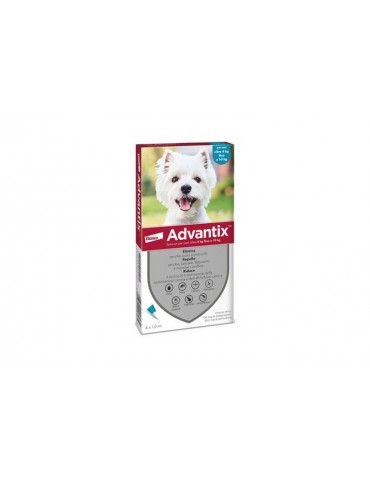 ADVANTIX SPOT ON ANTIPARASSITARIO PER CANI DA 4 A 10KG 1 PIPETTA