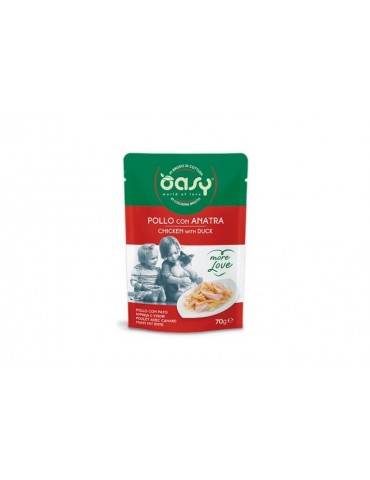 OASY CAT BUSTA MORE LOVE POLLO CON FEGATO 70GR