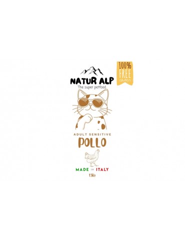 NATUR ALP CAD ADULT SENSITIVE POLLO 1,5KG