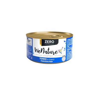 WENATURE CAT ZERO GRAIN TONNO IN TRANCI 85GR